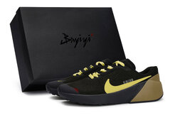 Nike Кроссовки Air Zoom TR 1 мужские низкие, коричневые/желтые dx9016-010(team80-男星域飞舰黄s-box) | black brown yellow