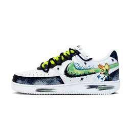 Nike Кроссовки для скейтборда Court Vision 1 с противоскользящим износостойким верхом, мужские, черно-зеленые dh2987-101(team332-焰光魅影） | black green