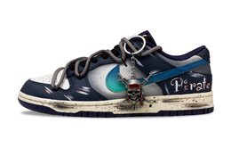 Nike Кроссовки для скейтбординга Dunk Mood Of Theft с противоскользящим покрытием, износостойкие, низкие, мужские, темно-синие fv8106-181(team348-盗之意境) | navy blue