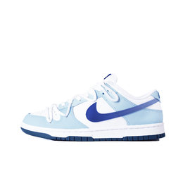Nike Кроссовки для скейтбординга Dunk Anti-Slip, износостойкие, низкие, мужские, сине-белые dv0831-104(team676-帆伞) | blue white