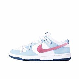 Nike Кроссовки для скейтбординга Dunk Anti-Slip, износостойкие, низкие, мужские, сине-белые dv0831-104(team676-芳华) | blue white