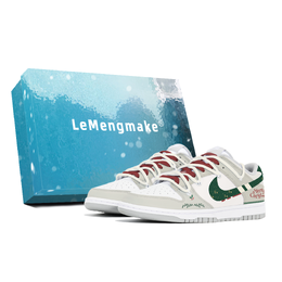 Nike Кроссовки для скейтбординга Dunk, износостойкие, белые, мужские dd1391-103(team399-星落树枝s-box) | white