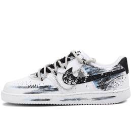 Nike Кроссовки для скейтборда Court Vision 1 с противоскользящим износостойким верхом, мужские, черно-белые dh2987-101(team342-寒雪夜曲s-box） | black white