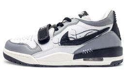 Jordan Износостойкие низкие винтажные баскетбольные кроссовки Legacy 312, мужские, черные cd7069-110(team322-男款野蛮生长) | black