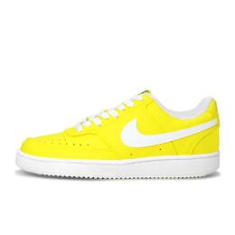 Nike Легкие и дышащие низкие кроссовки для скейтбординга Court Vision 1, мужские, желто-белые dh2987-101(team589-旭日金辉） | yellow