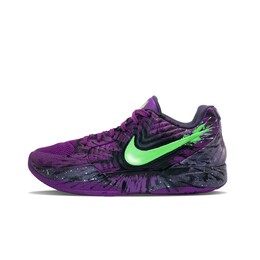Nike Баскетбольные кроссовки Ja 2 с амортизацией, износостойкие, низкие, мужские, фиолетово-зеленые fd7327-500(team72-绿墨堂) | purple green