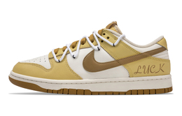 Nike Кроссовки для скейтбординга Dunk Xidos с противоскользящим покрытием, износостойкие, мужские, белое золото fz4042-716(team691-西多士) | white gold