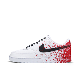Nike Кроссовки Court Vision 1 с низким верхом, устойчивые к истиранию и скольжению, мужские, белые и красные dh2987-101(team156-暮光之城骑士） | white red