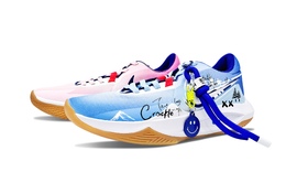 Nike Баскетбольные кроссовки Precision 6 с низким верхом, противоскользящие, мужские, сине-розовые hv1796-141（team301-冰雪奇缘） | blue pink