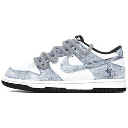 Nike Кроссовки для скейтбординга Dunk, износостойкие, синие, мужские dd1391-100（team4-雾霾之子2） | blue