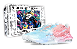 Nike Баскетбольные кроссовки Air Max Impact 4 мужские, средний верх, синие/розовые dm1124-100(team257-斑斓心迹r-box) | blue pink