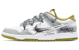 Nike Кроссовки для скейтбординга Dunk Anti-Slip, износостойкие, низкие, мужские, белые, серые dv0833-105（team260-奇迹之光qd） | white gray