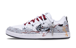 Nike Кроссовки для скейтбординга SB Alleyoop, низкие, мужские, серые/красные/черные cj0882-100(team420-逆天改命) | gray red
