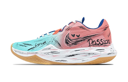 Nike Баскетбольные кроссовки Precision 6 Fervor с низким верхом, устойчивые к истиранию и амортизации, розовые и синие, мужские hv1796-141(team701-激情） | pink blue