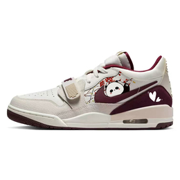 Jordan Баскетбольные кроссовки Legacy 312 Vintage, низкие, мужские, коричневые/белые ib4712-161(team56-拍拍熊猫) | brown