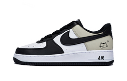 Nike Кроссовки Air Force 1 Low Top для скейтбординга, мужские, белые, коричневые dv0788-001(team85-佳容雾霾) | white brown