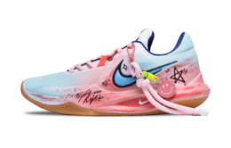 Nike Баскетбольные кроссовки Precision 6, низкие, синие, мужские hv1796-141（team833-汇聚如星） | pink blue