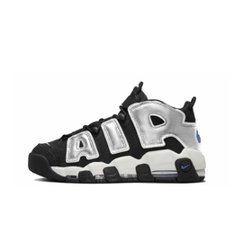 Баскетбольные кроссовки Air More Uptempo Moonlight Dance, износостойкие, винтажные, среднего размера, мужские, черно-серебристые Nike, Black Silver fb8883-001(team619-月光舞曲) | black silver