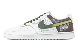 Nike Court Vision 1 Dark Night включает в себя износостойкие низкие кроссовки для скейтбординга для мужчин серо-белого цвета dh2987-101(team1171-暗夜笼罩） | gray white