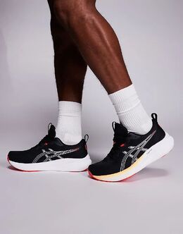 Кроссовки для бега Asics Gel-Pulse 16 в черно-белом цвете 148487577 | black