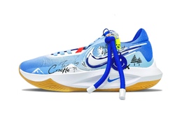 Nike Баскетбольные кроссовки Precision 6 с низким верхом, противоскользящие, мужские, сине-белые hv1796-141（team301-腐朽冬日） | blue