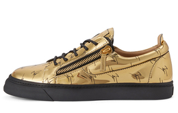 Металлические кроссовки с логотипом Frankie Giuseppe Zanotti, Original Shoe Box Included ru00104h04 | original shoe box included