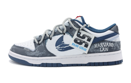 Nike Кроссовки для скейтбординга Dunk Turbulent Wave Stabilizer с противоскользящим покрытием, износостойкие, мужские, серо-синие dd1391-400(team292-激浪旋止) | gray