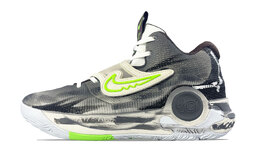 Nike Баскетбольные кроссовки KD Trey 5 X No Man's Land, износостойкие, низкие, мужские, черные dj7554-014(team761-无法地带) | black
