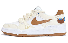 Nike Легкие низкие кроссовки для скейтбординга Full Force Cushioning, мужские, коричневые, белые hj3485-121(teamk-美乃滋) | white brown
