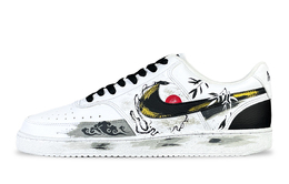 Nike Кроссовки Court Vision 1 с низким верхом для скейтборда, противоскользящие, мужские, черно-белые dh2987-101(team528-灵蛇祥晖) | black white