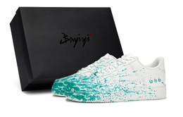 Nike Кроссовки Air Force 1 Low-Top для скейтбординга, мужские, белые, зеленые cw2288-111(team80-男女挥洒现场s-box) | white green