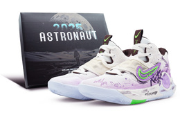 Nike Баскетбольные кроссовки KD Trey 5 X Cushioning с низким верхом, влагоотводящие, мужские, белые, фиолетовые dj7554-014(team256-摇滚紫sbox) | purple
