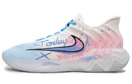 Nike Баскетбольные кроссовки Giannis Immortality Time Spirit с низким верхом, износостойкие и легкие, мужские, белые, синие fq3681-100（team241-时光精灵） | white blue