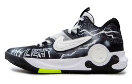 Nike Баскетбольные кроссовки KD Trey 5 X Snowfield Lightning Lightweight Mid-Top, мужские, черно-белые dj7554-007（team241-雪域闪电） | black white