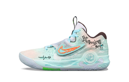 Nike Баскетбольные кроссовки KD Trey 5 X Ocean Warrior с низким верхом, устойчивые к истиранию и амортизации, мужские, светло-голубые dj7554-014（team766-海洋游侠） | light cyan