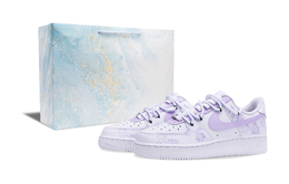 Nike Мужские износостойкие низкие кроссовки для скейтбординга Air Force 1, светло-фиолетовые cw2288-111（team543-青花pbox） | light lavender