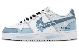 Nike Кроссовки для скейтбординга Court Vision 1, мужские, низкие, белые/синие/серые dh2987-101(team201-男款山海雪季) | mountains and seas winter season