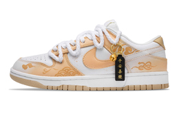 Nike Кроссовки для скейтбординга Dunk с противоскользящим покрытием, износостойкие, мужские, светло-оранжевого цвета dv0833-100（team454-时和岁稔） | light orange