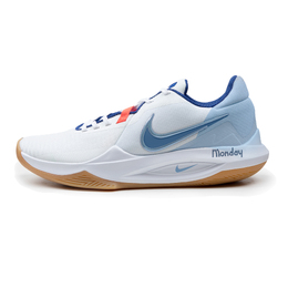 Nike Баскетбольные кроссовки Precision 6 с противоскользящим покрытием, износостойкие, низкие, мужские, небесно-голубые hv1796-141(team284-活力周一) | sky blue