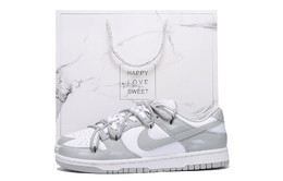 Кроссовки для скейтбординга Dunk Anti-Slip, износостойкие, мужские, светло-серые Nike, Light Gray dd1391-103(team拾伍-男款灰白二sbox) | light gray