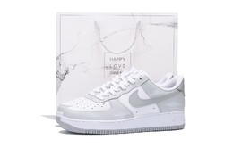 Nike Кроссовки Air Force 1 с низким верхом, противоскользящие, износостойкие, мужские, серо-белые fj4146-100(team拾伍-男款灰白sbox) | gray white
