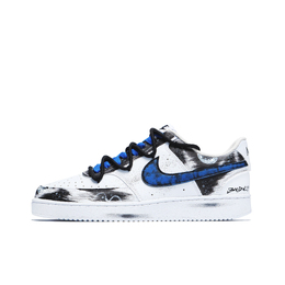 Nike Кроссовки Court Vision 1 с низким верхом, противоскользящие и износостойкие, мужские, черно-синие dh2987-101(team156-新哥特幽暗骑士-蓝) | black blue