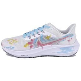 Nike Кроссовки Air Zoom Pegasus 39 Low-Top для повседневного тренировочного бега, мужские, белые, синие dh4071-100(team671-公路闪电） | white blue