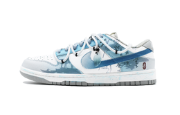 Nike Кроссовки для скейтбординга Dunk Low Top, мужские, сине-серые dd1391-103(team140-少年游) | blue gray