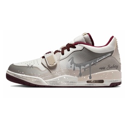 Jordan Баскетбольные кроссовки Legacy 312 Silver Gray Day Zero с низким верхом, износостойкие, антискользящие, мужские, темно-серые ib4712-161（team392-银灰昼零） | dark gray
