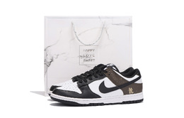 Nike Кроссовки для скейтбординга Dunk Anti-Slip, износостойкие, низкие, мужские, черно-коричневые dd1391-100(team拾伍-男女同款黑棕十sbox) | black brown