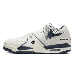 Nike Баскетбольные кроссовки Air Flight 89 Vintage, низкие, мужские, синие/белые fq8256-001(team56-可爱熊猫1) | white
