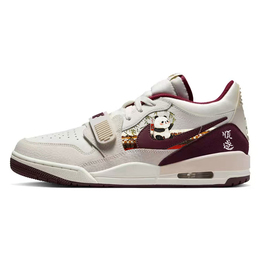 Jordan Баскетбольные кроссовки Legacy 312 Vintage, низкие, мужские, коричневые/белые ib4712-161(team56-雪花熊猫) | brown