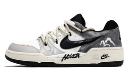 Nike Кроссовки для скейтбординга Full Force с низким верхом, износостойкие, мужские, серо-белые fb1362-101(team901-男款登山者) | gray white