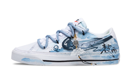 Nike Кроссовки Court Legacy Slip, устойчивые к истиранию, низкие, мужские, для скейтбординга, синие, белые dh3162-101(team947-东海龙魂男) | blue white